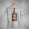 Save Water Drink Whiskey Funny Saying Graphic Bottle T-Shirt