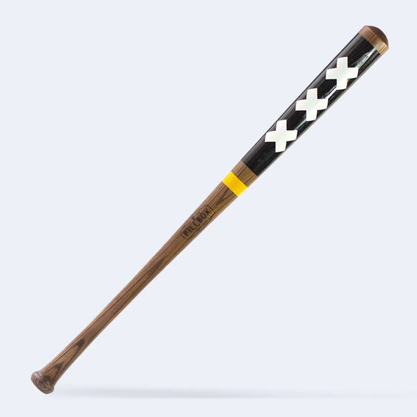 "Three Strikes"  - Baseball Art Bat