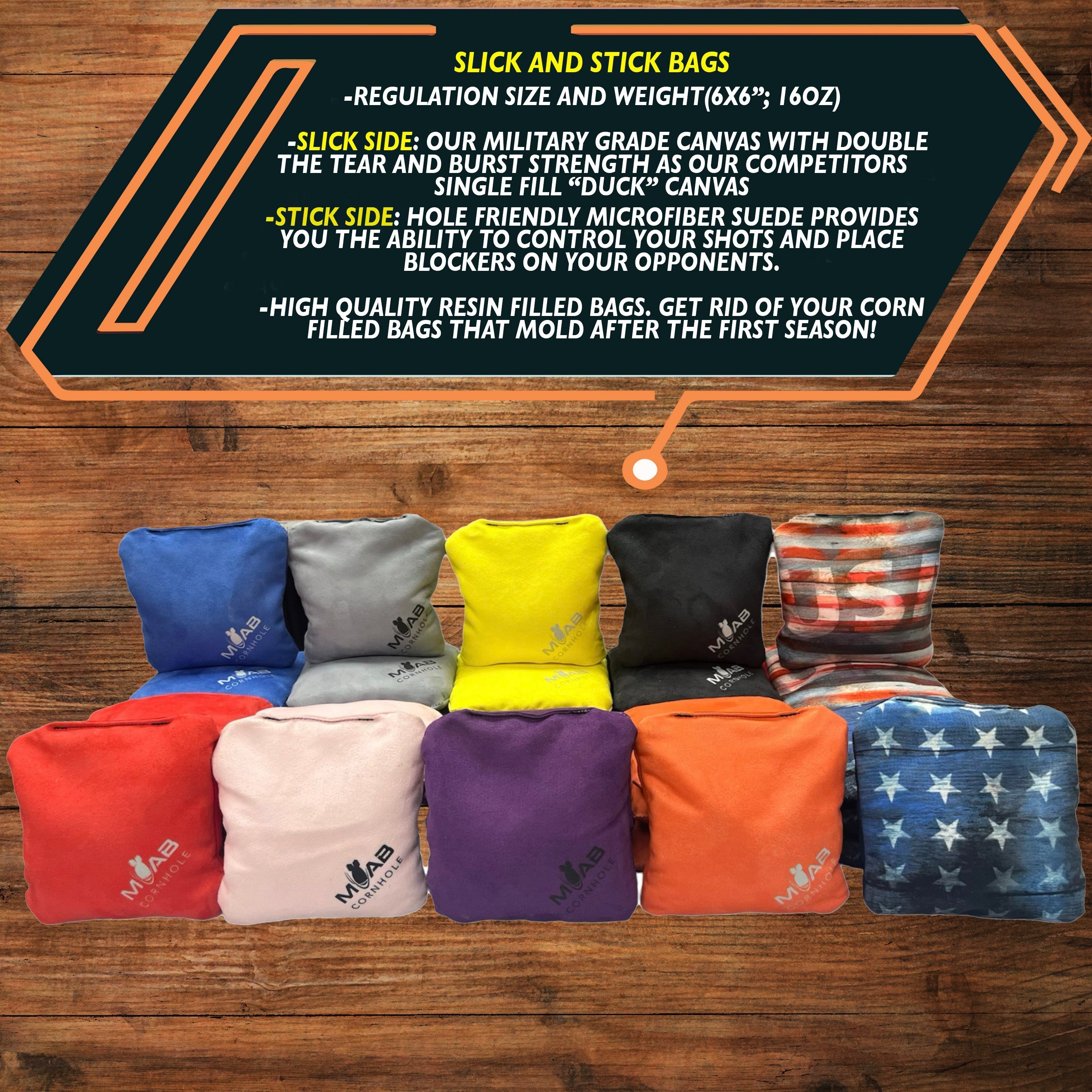 State of Michigan Green Pro Style Cornhole Boards