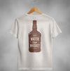 Save Water Drink Whiskey Funny Saying Graphic Bottle T-Shirt