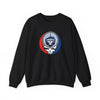Black crewneck sweatshirt with Toronto logo skull graphic on the chest