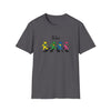 Dark grey graphic T-shirt with “The Bears” text and four colorful cartoon bear figures