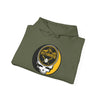Military green Pittsburgh Pirates hoodie with Stealie logo on chest