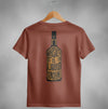 Whiskey Is Liquid Sunshine Bottle Design Graphic T-Shirt