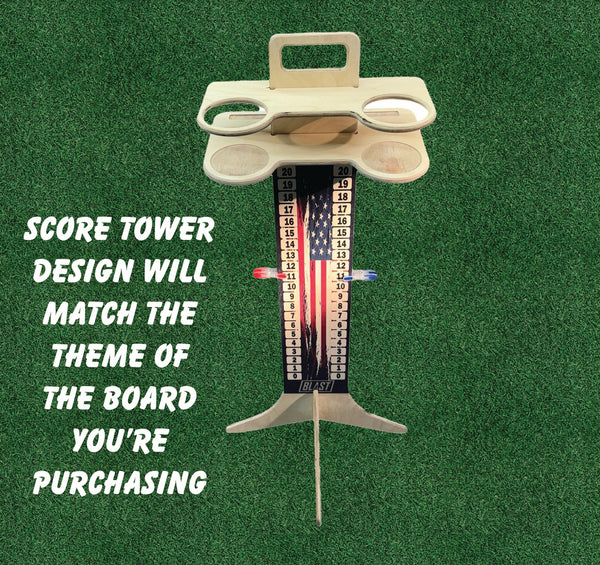 Kansas City Football Team Pro Style Cornhole Boards ACL regulation