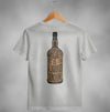 Whiskey Is Liquid Sunshine Bottle Design Graphic T-Shirt