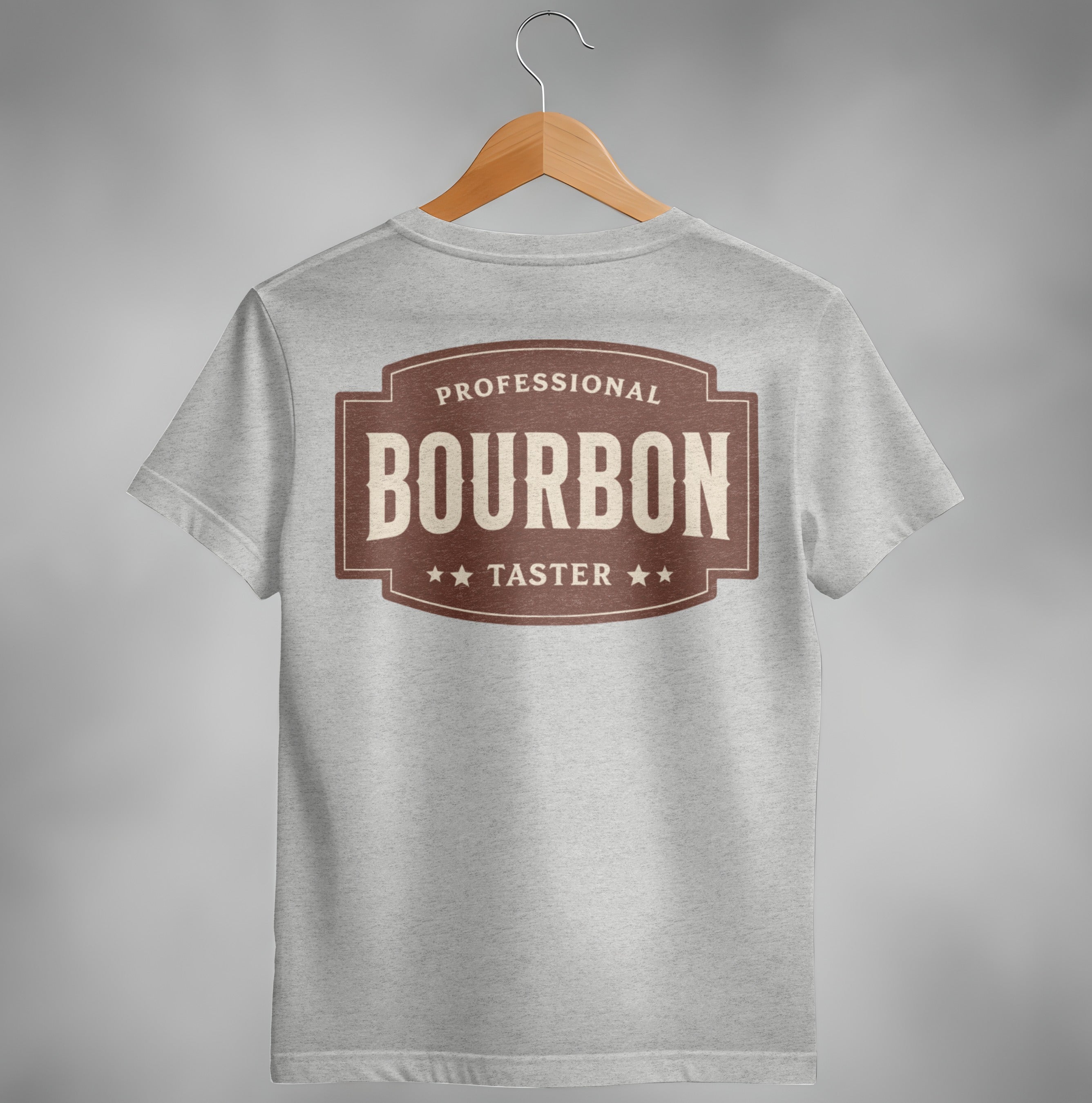 Professional Bourbon Taster Funny Alcohol Design T-Shirt