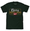Coors Banquet Beer The Legend Since 1873 Rocky Mountains T-Shirt - Forest Green
