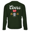 Coors Banquet Double Sided Long Sleeve Beer Logo T-Shirt - Forest Green
