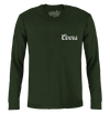 Coors Banquet Double Sided Long Sleeve Beer Logo T-Shirt - Forest Green