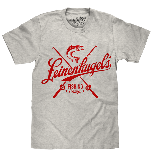 Leinenkugel's Fishing Camp Beer Logo T-Shirt - Ash Gray