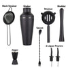 8-Piece Cocktail Shaker Set with Stand For the Bar Lemonsoda