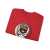 Red crewneck sweatshirt with circular Arizona team logo graphic