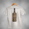 Whiskey Is Liquid Sunshine Bottle Design Graphic T-Shirt