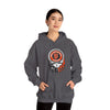 Dark gray hoodie with circular Giants skull logo and dripping graphic