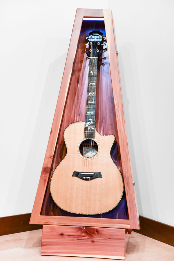 ClimaStand Triangle Humidor with Base - Cedar