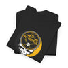 Black T-shirt with Pittsburgh logo skull baseball graphic