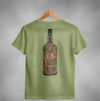 Whiskey Is Liquid Sunshine Bottle Design Graphic T-Shirt