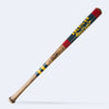 "American as Baseball"  - Baseball Art Bat