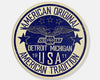 Chevrolet 'American Original' - Tin Metal Sign For the Gear Head Sign Box Co.