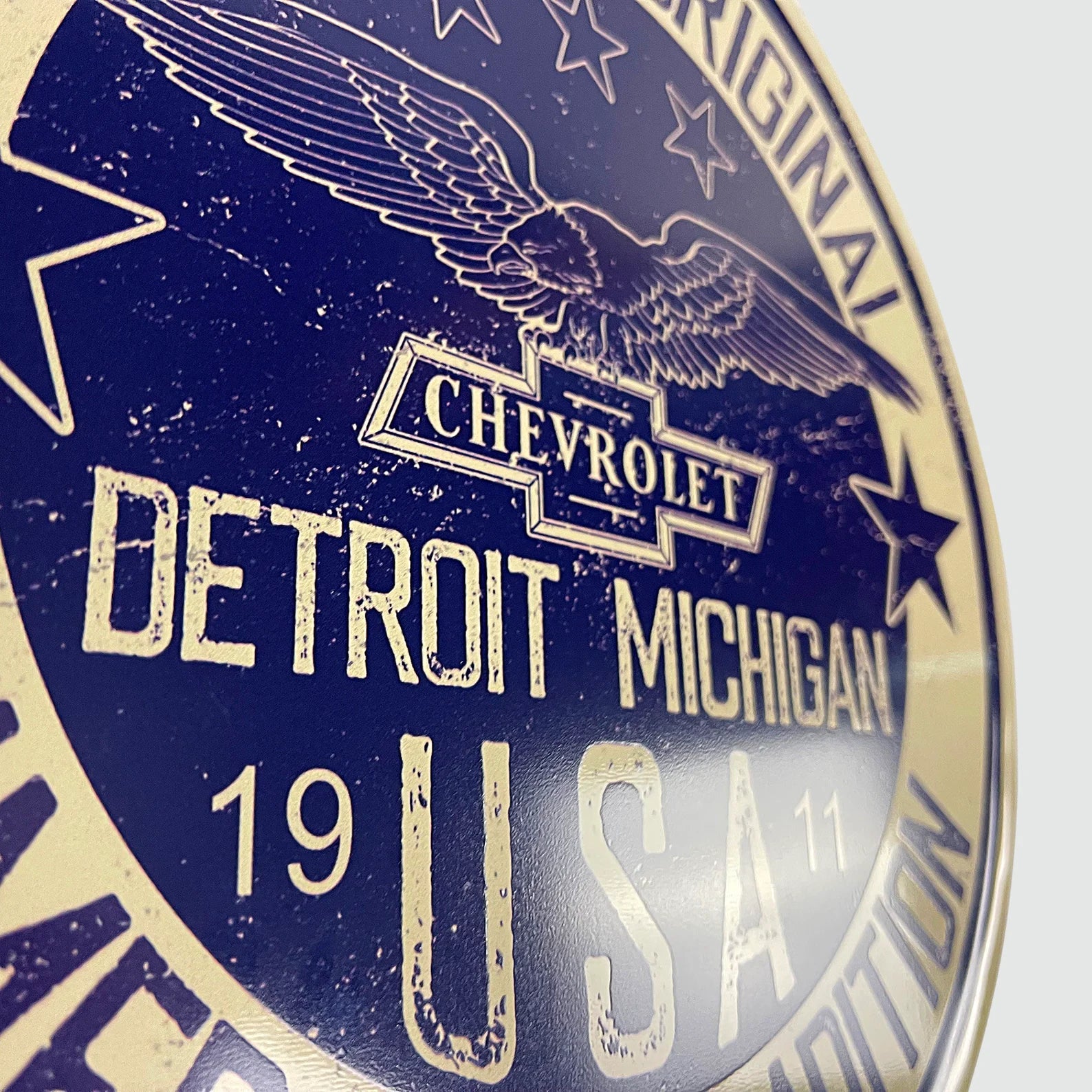 Chevrolet 'American Original' - Tin Metal Sign For the Gear Head Sign Box Co.