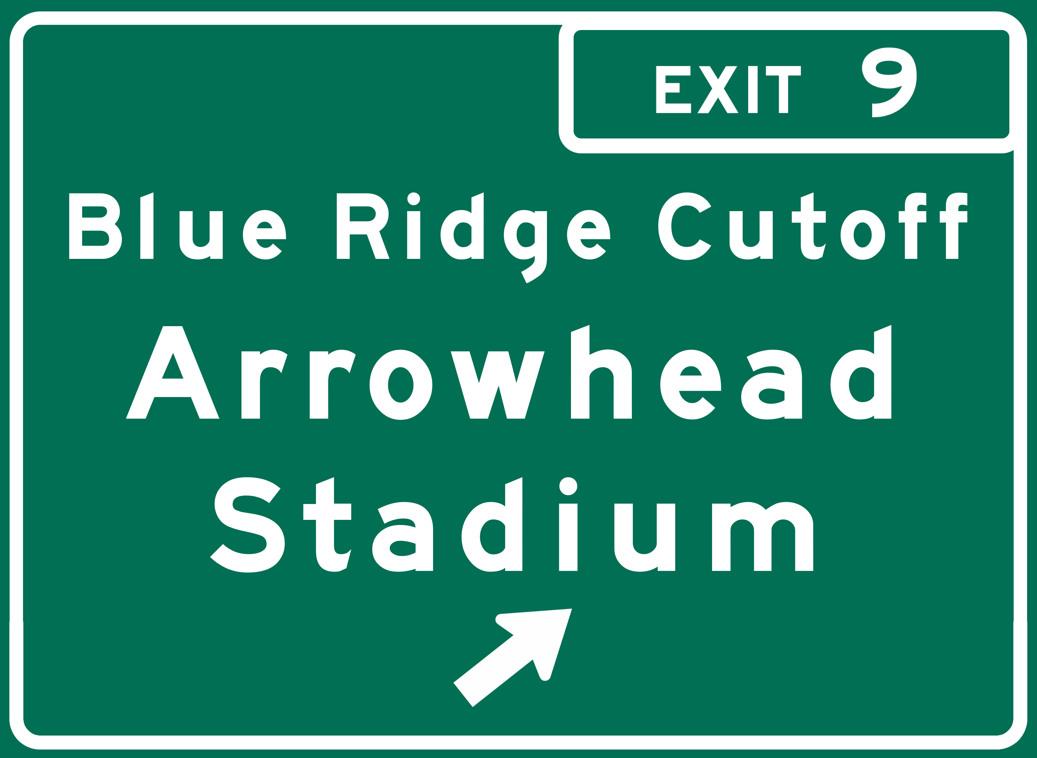 Arrowhead Stadium – Classic Stadium Metal Sign