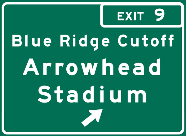 Arrowhead Stadium – Classic Stadium Metal Sign