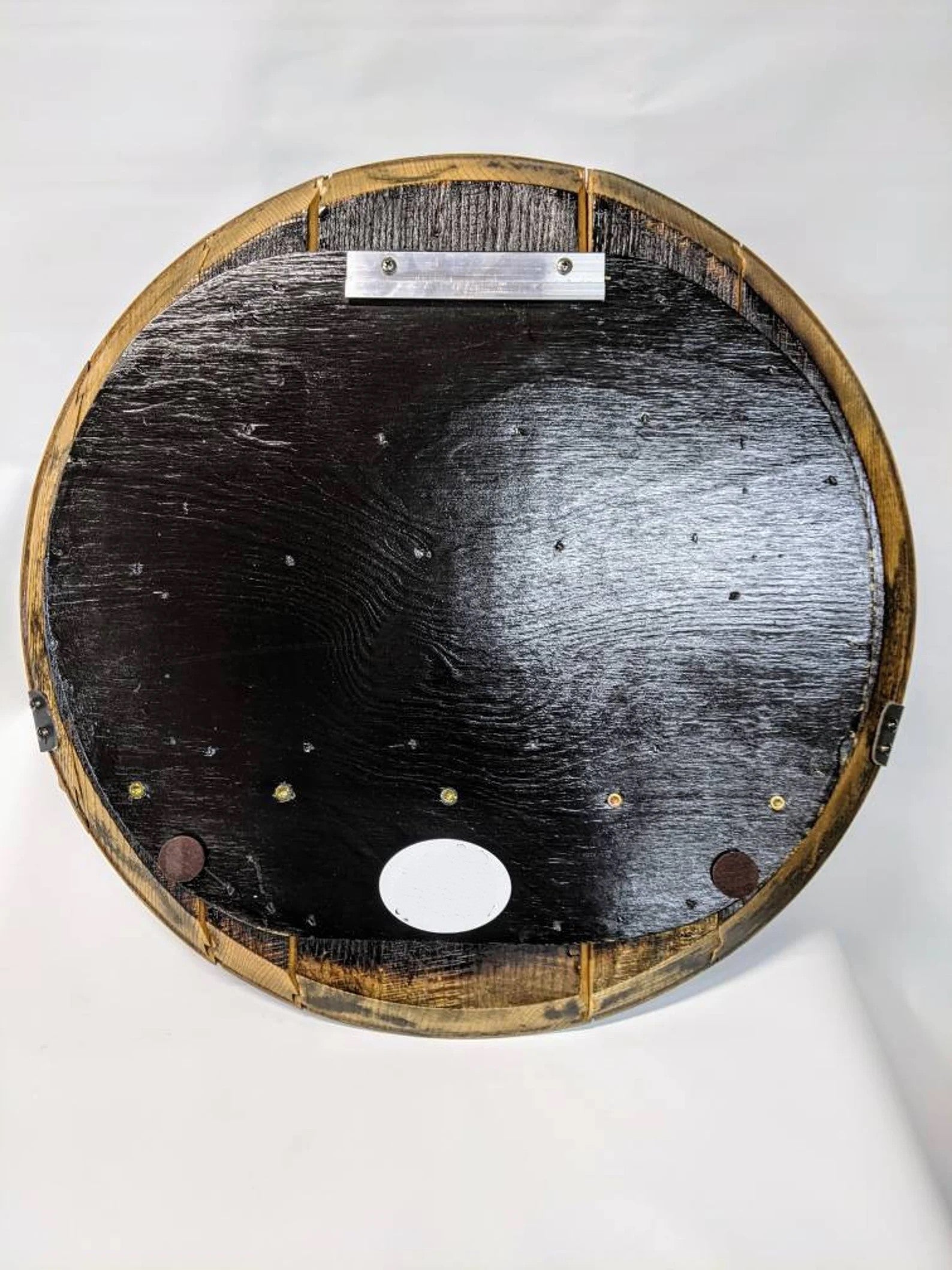Colonel E.H. Taylor Bourbon Barrel Top - Wall Hanging For the Man Cave Gambill Woodworking