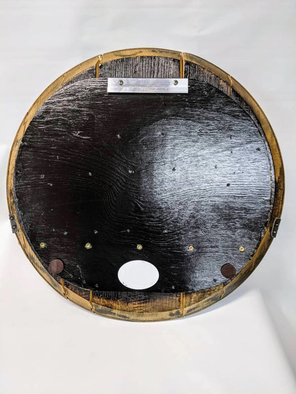Colonel E.H. Taylor Bourbon Barrel Top - Wall Hanging For the Man Cave Gambill Woodworking