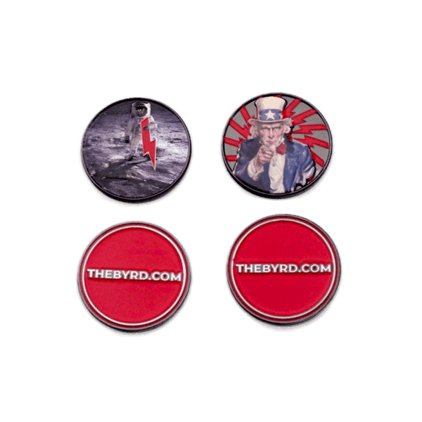 BYRD BALL MARKERS ✯ Merica