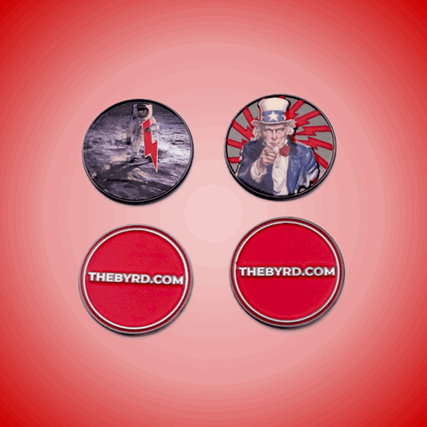 BYRD BALL MARKERS ✯ Merica