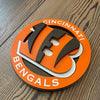 Cincinnati Bengals - Layered Wood Sign For the Sports Lover Arizona Copper Beard