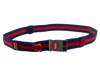 THE BYRD GOLF BELT ✶ Blue / Red Stripe