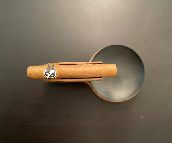The Bowden - Handmade Teak Cigar Ashtray For the Bar Smoke and Rye Handmade