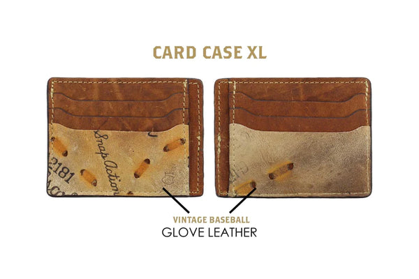 Vintage Baseball Glove Wallet - Card Case XL