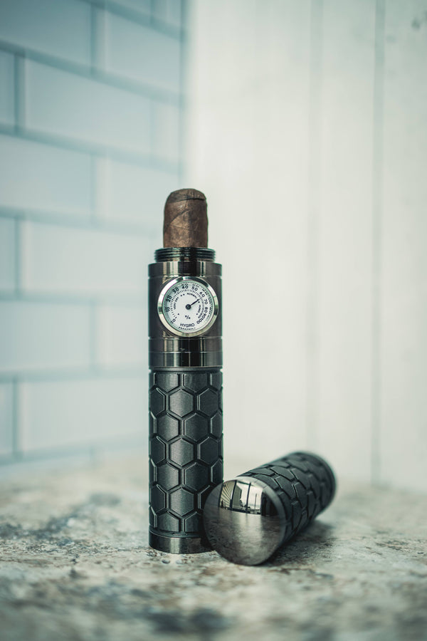 The Cigador Tactical Series - Single Cigar Humidor For the Bar Cigador
