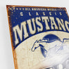 Classic Ford Mustang - Tin Metal Sign For the Gear Head Sign Box Co.