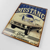 Classic Ford Mustang - Tin Metal Sign For the Gear Head Sign Box Co.