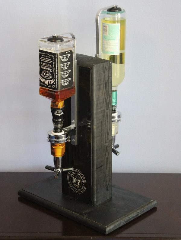 Double-Sided Liquor Bottle Dispenser