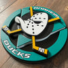 Anaheim Ducks - Layered Wood Sign For the Sports Lover Arizona Copper Beard