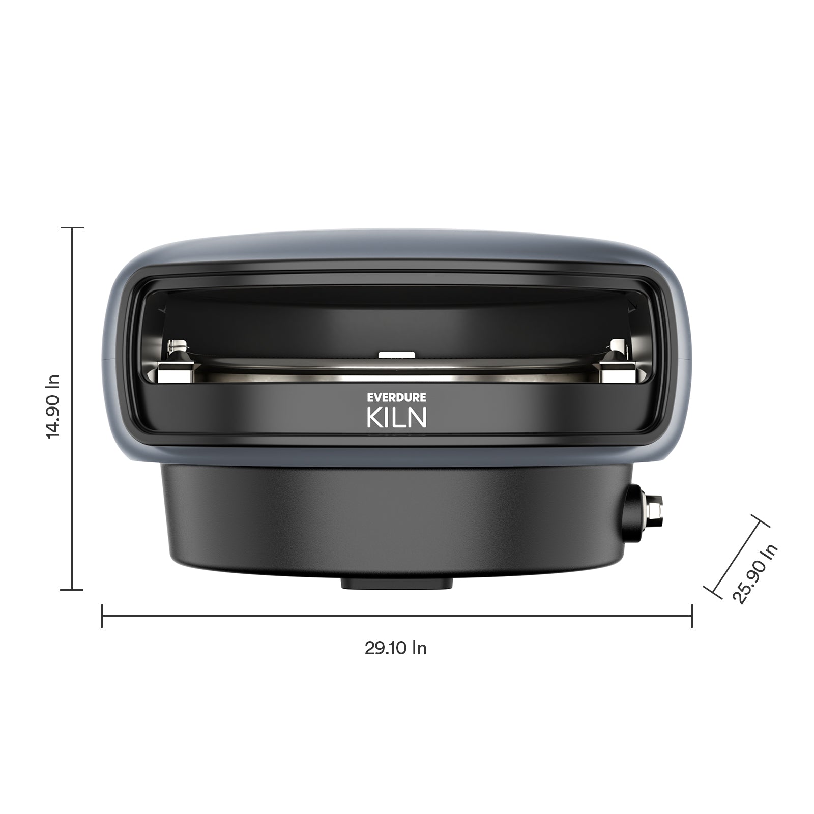 Everdure KILN 1 Burner Pizza Oven (Graphite) For the Chef Everdure