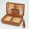 Cigar Box Zipper Pack 6-pack Convenient Cigar Box Cigarette Box Smoking Accessories Cedar Wood Material Set