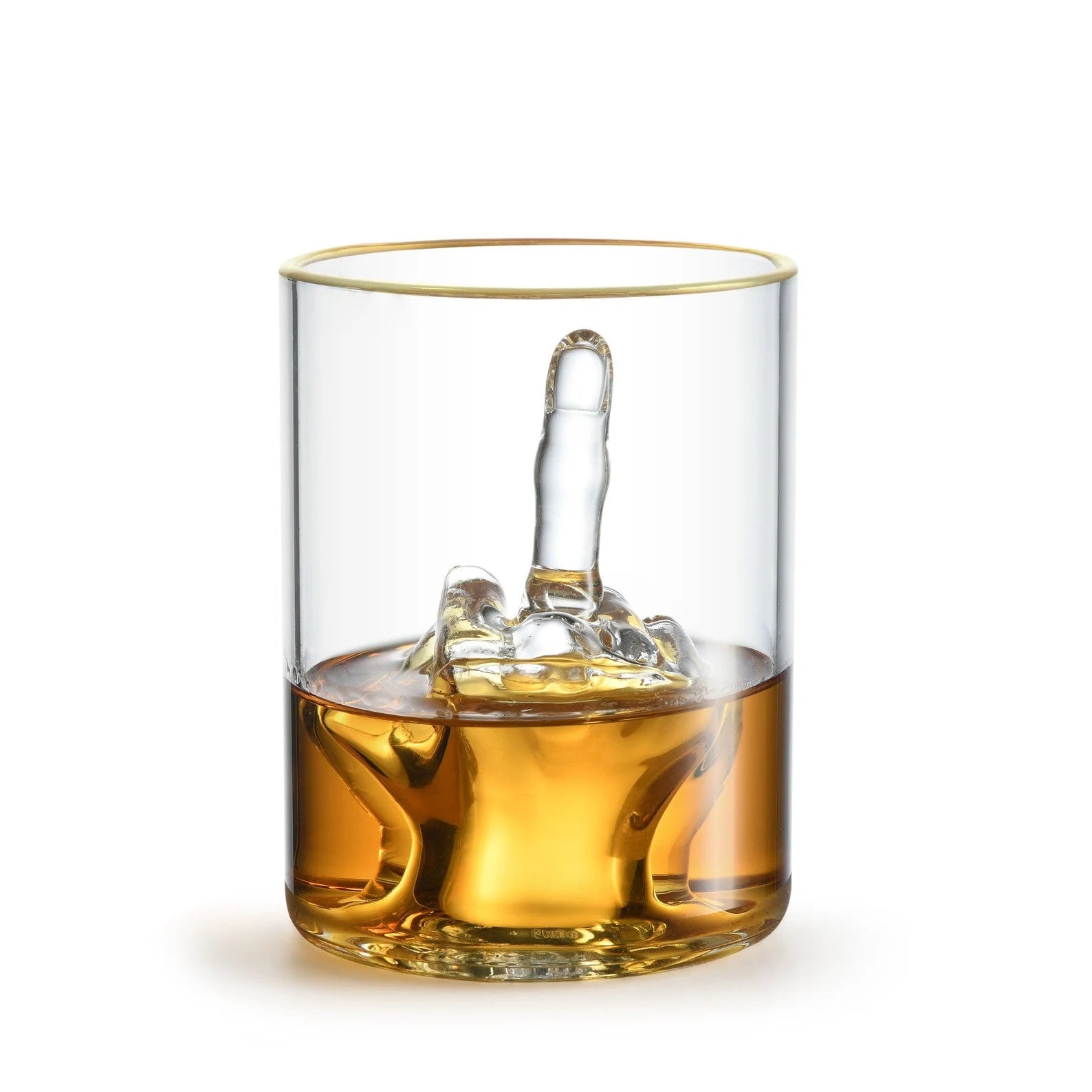 Middle Finger Rocks Glasses For the Bar The Diamond Glassware