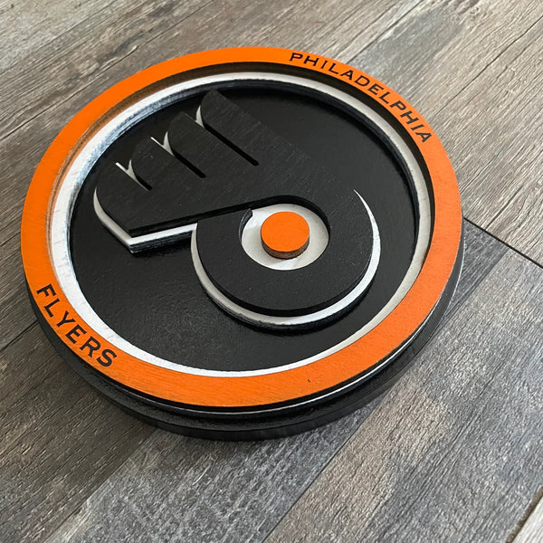 Philadelphia Flyers - Layered Wood Sign For the Sports Lover Arizona Copper Beard