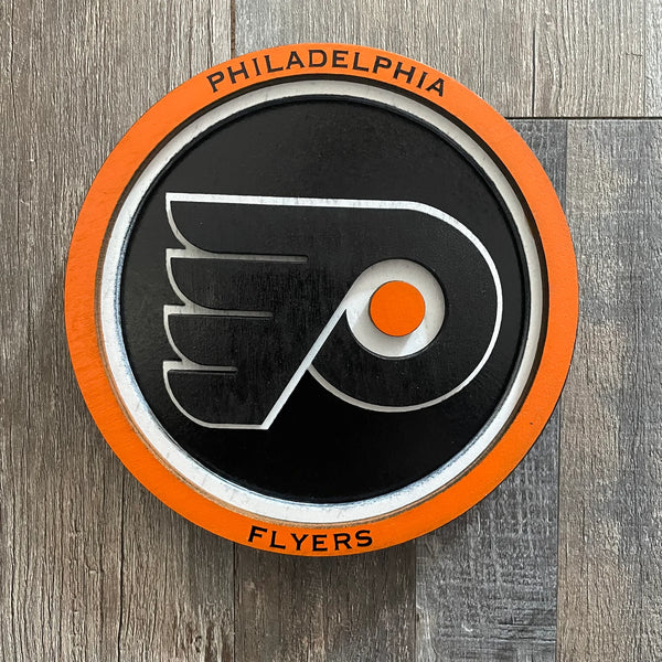 Philadelphia Flyers - Layered Wood Sign For the Sports Lover Arizona Copper Beard