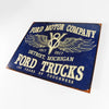 Ford Truck '100 Years of Toughness' - Tin Metal Sign