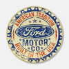 Ford 'American Tradition' - Tin Metal Sign For the Gear Head Sign Box Co.