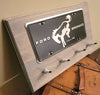 Ford Bronco - Black License Plate Spark Plug Rack For the Gear Head Lean2 Designs