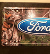 Ford Camo - License Plate Spark Plug Rack For the Gear Head Lean2 Designs
