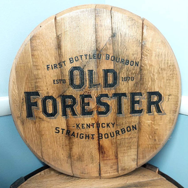 Old Forester Bourbon Barrel Top - Wall Hanging